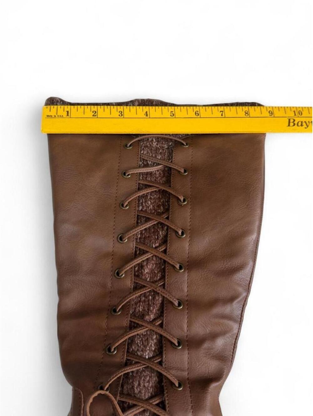 New Torrid Women's Brown and Tan Boot - Picture 7 of 8